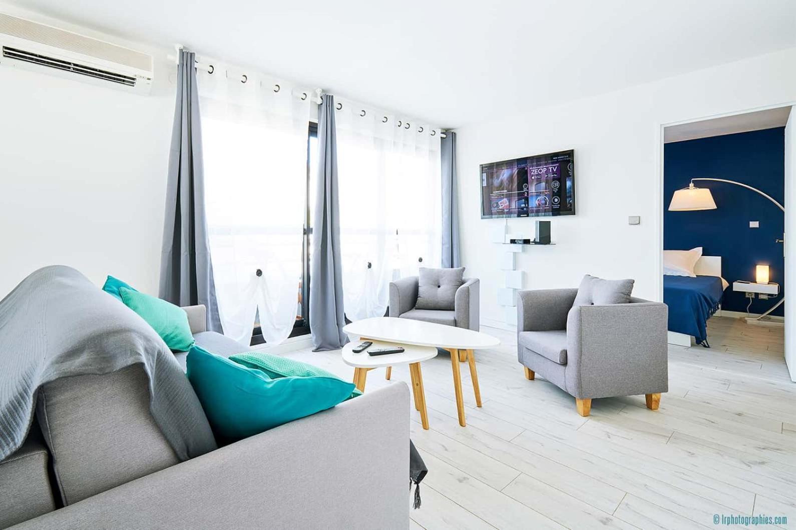 T2 Cosy A 100M De La Plage, Saint-Pierre, Luma Appart Экстерьер фото