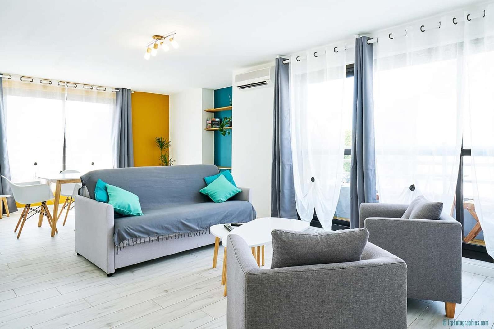 T2 Cosy A 100M De La Plage, Saint-Pierre, Luma Appart Экстерьер фото